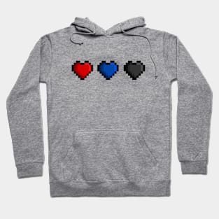 Pride Pixel Hearts Hoodie